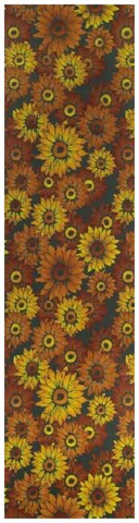 Covor pentru bucatarie Girasoli, Decorino, 67x200 cm, poliester, multicolor