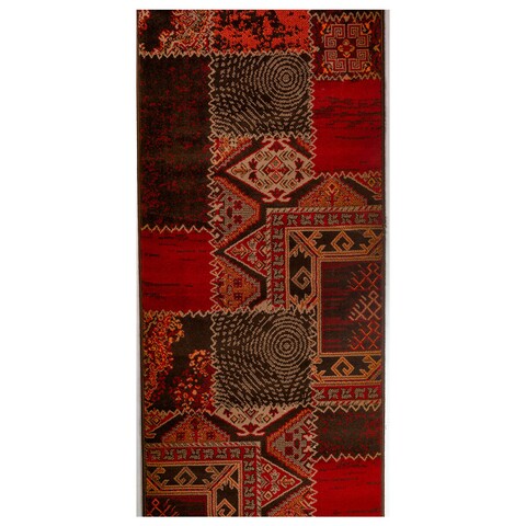 Traversa pentru hol Astara, Decorino, 80x200 cm, polipropilena, maro