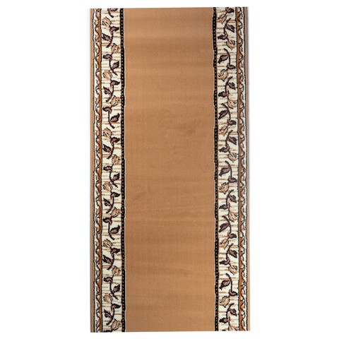 Traversa pentru hol Babek, Decorino, 80x100 cm, polipropilena, bej