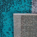 Traversa pentru hol Tovuz, Decorino, 80x150 cm, polipropilena, turcoaz