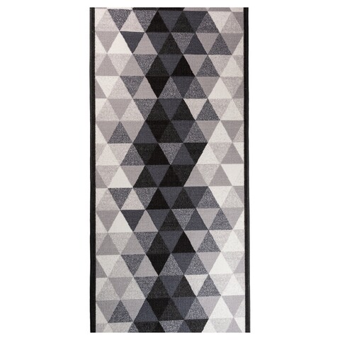 Traversa pentru hol London, Decorino, 80x800 cm, poliamida, gri