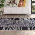 Traversa pentru hol Phoenix, Decorino, 80x150 cm, poliamida, gri