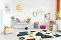 Covor copii & tineret Echo, Decorino, 60x110 cm, polipropilena, multicolor