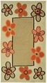 Flowers Szőnyeg, Decorino, 60x110 cm, polipropilén, színes