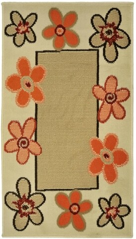 Flowers Szőnyeg, Decorino, 80x150 cm, polipropilén, színes