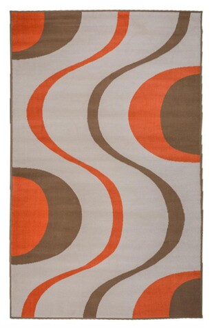 Covor Geolines, Decorino, 60x110 cm, polipropilena, multicolor