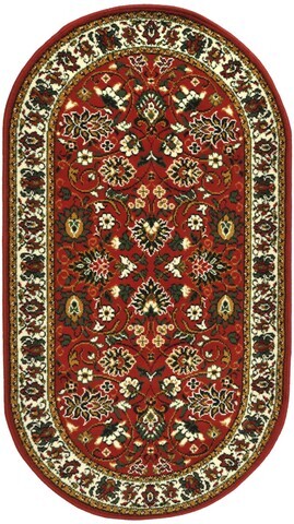 Covor Homer, Decorino, 80x150 cm, polipropilena, rosu