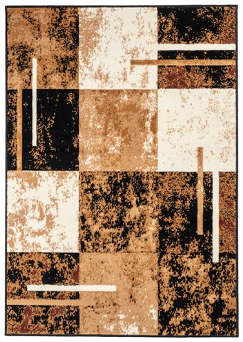 Covor Lapasic, Decorino, 190x280 cm, polipropilena, maro/bej