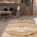Covor Magashi, Decorino, 120x170 cm, polipropilena, bej/alb