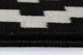 Covor Pambus, Decorino, 60x110 cm, polipropilena, negru/alb