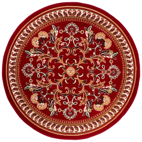 Covor Rossalis, Decorino, 160x160 cm, polipropilena, multicolor