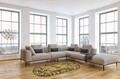 Covor Silvana, Decorino, 80x150 cm, polipropilena, maro