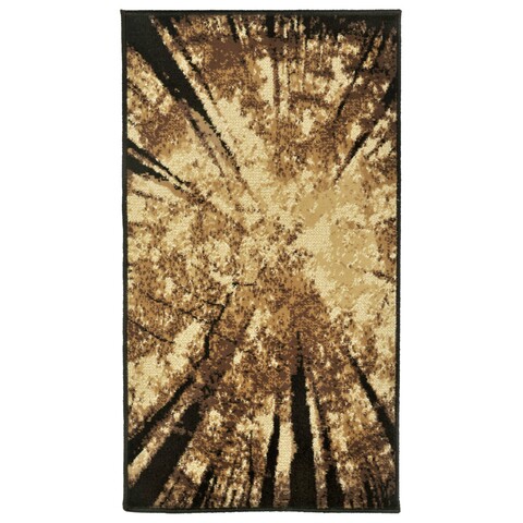 Covor Sirius, Decorino, 80x150 cm, polipropilena, maro