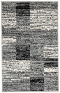 160x230 cm, Gri/Negru