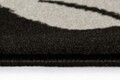 Covor Urachi, Decorino, 160x230 cm, polipropilena, negru/gri