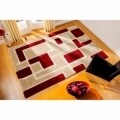 Covor Venice Imperial Red, Flair Rugs, 80 x 150 cm, 100% polipropilena Heatset, rosu/bej