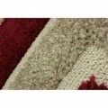 Covor Venice Imperial Red, Flair Rugs, 80 x 150 cm, 100% polipropilena Heatset, rosu/bej