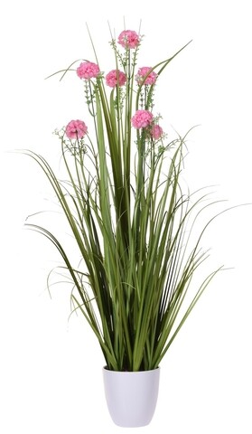 Művirág, H80 cm, polipropilén, rózsaszín