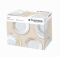 Tognana 18 darabos Étkészlet, Olimpia Ducale, porcelán, színes