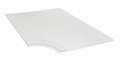 Topper Argentum Latex, 180 x 200 cm, H 4 cm, husa detasabila
