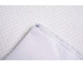 Topper Argentum Latex, 180 x 200 cm, H 4 cm, husa detasabila
