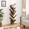 Corp biblioteca Tree, Vasagle, 50 x 25 x 141.5 cm, PAL, maro rustic