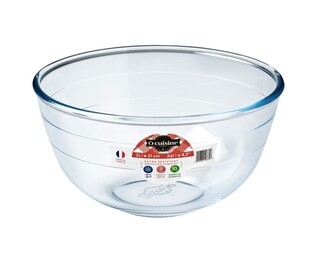 24x21x11 cm, Transparent, 2 L