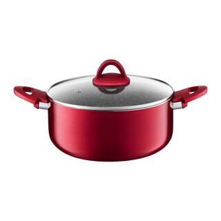 24x35.5x11 cm, Rosu, Oala 4 L