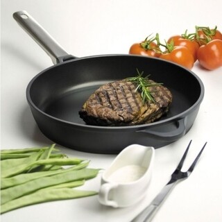 28x28 cm, Negru, Tigaie 28 cm