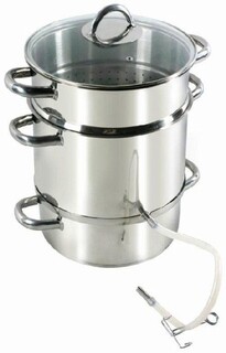 27x25x24.5 cm, Argintiu, Oala 6 L