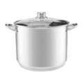 Oala inalta cu capac Magnus, Ambition, 22.7 L, inox/sticla securizata