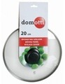 Üveg fedő, Domotti, 20 cm
