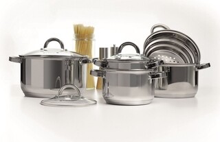 Argintiu, Set oale 8 piese