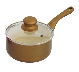 16x16x7.5 cm, Auriu, Cratita 1.3 L