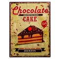 Placuta decorativa Chocolate Cake, Creaciones Meng, 25x33 cm, fier