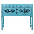Consola Blue, Creaciones Meng, 120x40x102 cm, lemn de brad/MDF