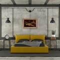 Tablou decorativ Boeing, Creaciones Meng, 40x60 cm, canvas pictat manual