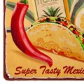 Placuta decorativa Tacos & Tequilla, Creaciones Meng, 30x30 cm, fier