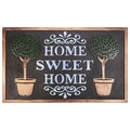 Covoras de intrare Sweet Home, Creaciones Meng, 45x75 cm, cauciuc