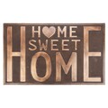 Covoras de intrare Sweet Home, Creaciones Meng, 45x75 cm, cauciuc, cupru