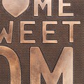 Covoras de intrare Sweet Home, Creaciones Meng, 45x75 cm, cauciuc, cupru