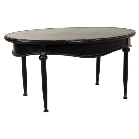 Masuta de cafea Creaciones Meng,  95x57x46 cm, metal, negru