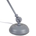Lampa de masa, Creaciones Meng, 45 cm, 1 x E27, 60W, fier, gri