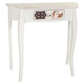 Consola cu 1 sertar Creaciones Meng, 82x35x84 cm, lemn de brad/MDF