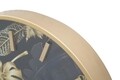 Ceas de perete Palm, Mauro Ferretti, 40 cm, fier, negru/auriu