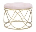 Taburet Luty Pink, Mauro Ferretti, 60x45 cm, catifea
