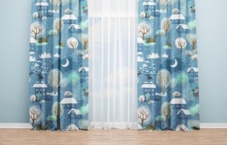 140x240 cm, Albastru