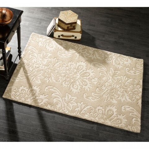 Covor Decotex Ornate Beige, Flair Rugs, 120 x 170 cm, 100% lana, bej