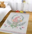 Covor Unicorn, Oyo Kids, 80x140 cm, poliester, multicolor