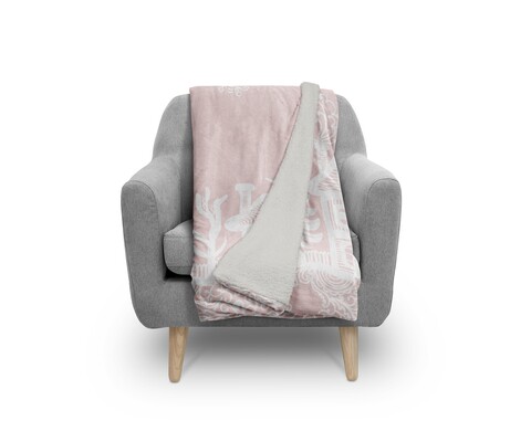 Patura Snow Flake, Oyo Kids, 130x180 cm, poliester, multicolor